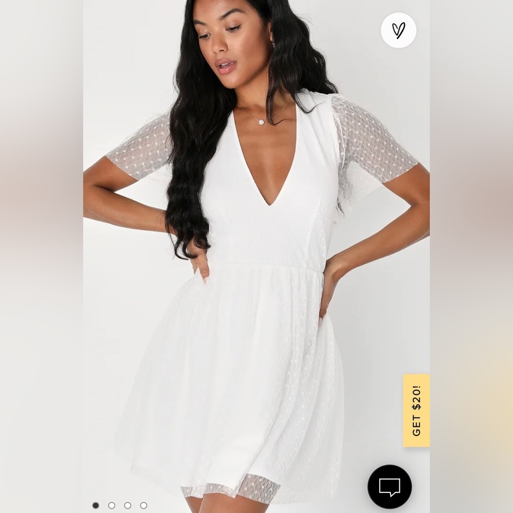 Lulus White dress